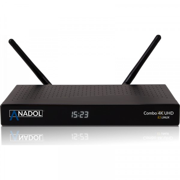 Anadol COMBO 4K UHD E2 Linux Combo Receiver mit DVB-S2 + DVB-C/T2 Tuner